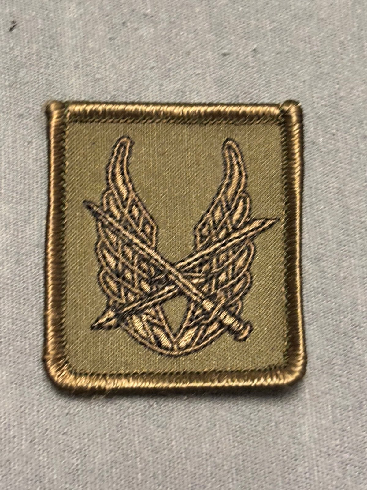 5x5 borst embleem JTAC, Verzenden, Landmacht, Nederland, Embleem of Badge