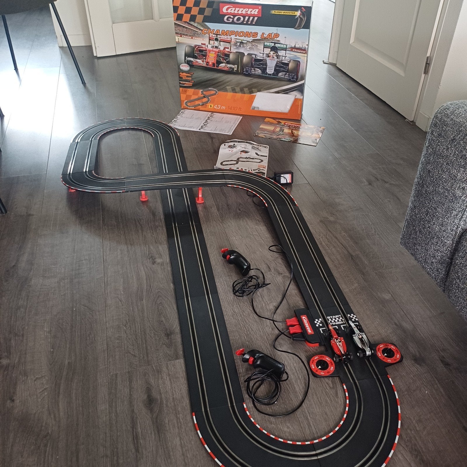 Carrera Go!!! Champions Lap Racebaan, Carrera, Ophalen of Verzenden, Elektrisch, Racebaan
