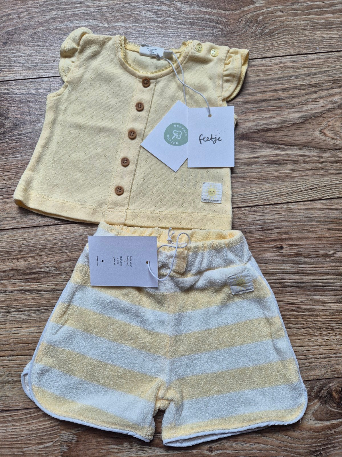 Nieuw setje Feetje maatje 56, Kinderen en Baby's, Babykleding | Maat 56, Meisje, Nieuw, Ophalen of Verzenden, Setje