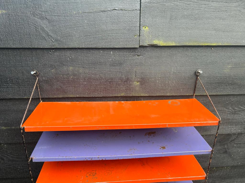 Vintage Tomado wandrek - kleurrijk en functioneel, Ophalen of Verzenden