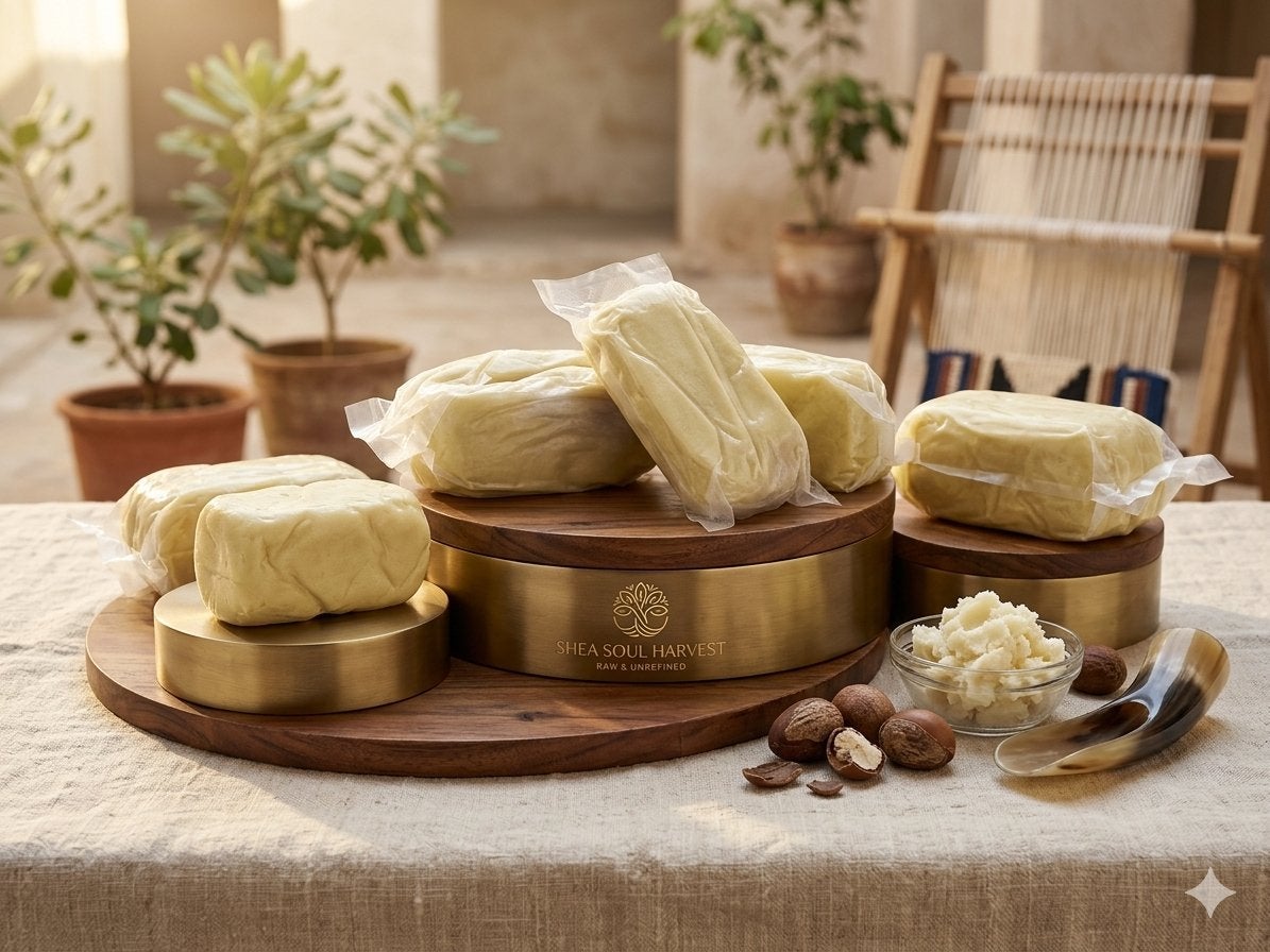 Unrefined Shea Butter - 500g  - Organic, Ophalen of Verzenden, Nieuw, Bodylotion, Crème of Olie
