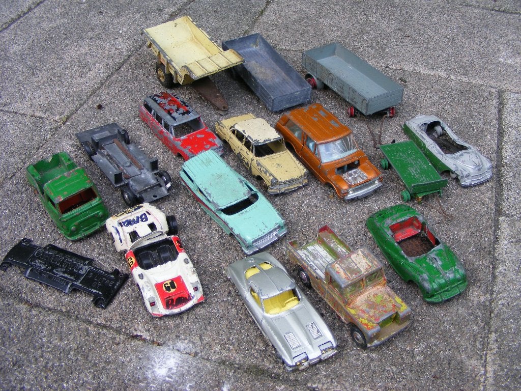 Corgi Toys Dinky Toys loop/sloop voor onderdelen, Ophalen of Verzenden, Gebruikt, Auto, Dinky Toys