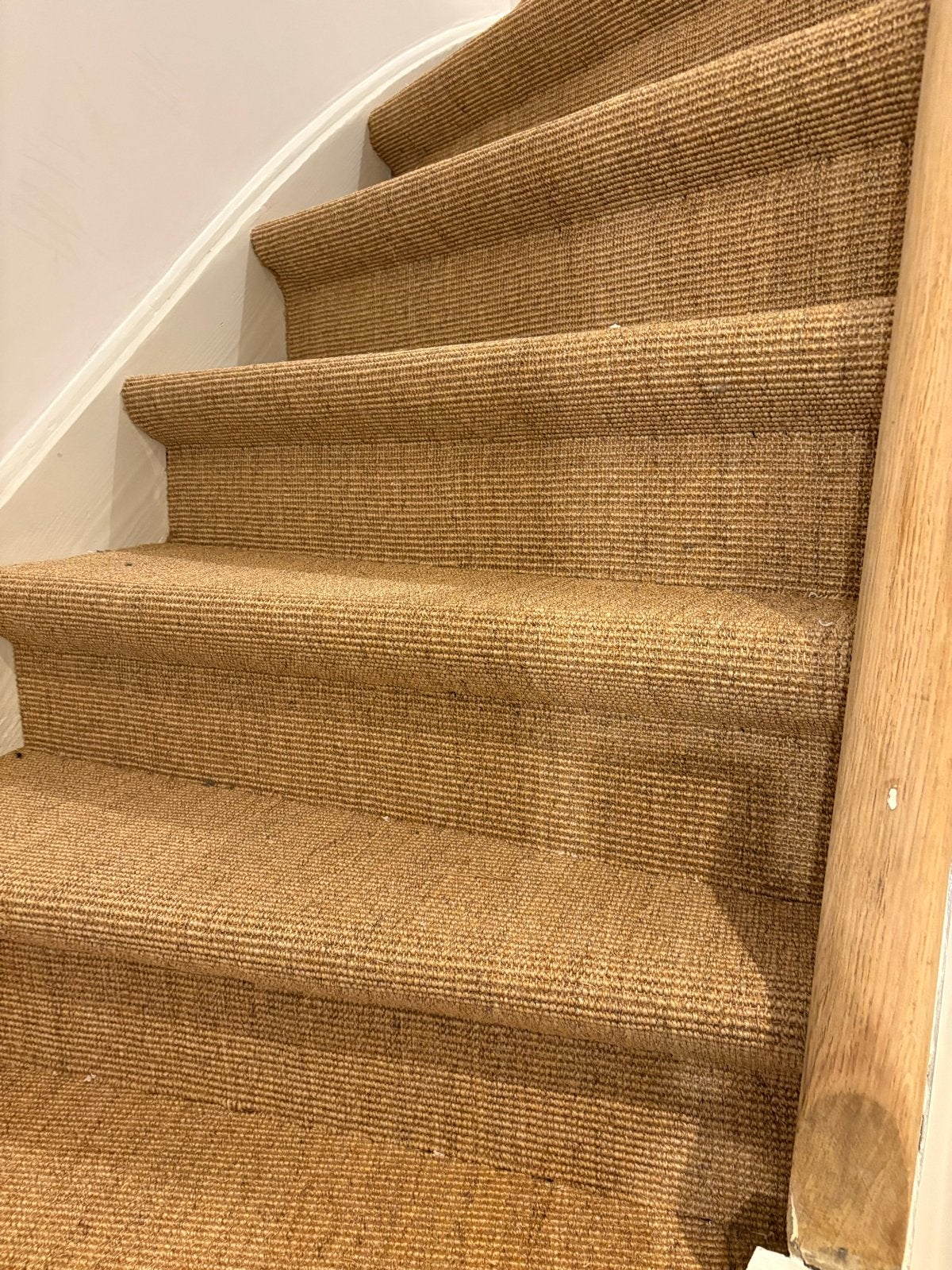 Sisal trapbekleding op maat - Duurzaam en stijlvol, Grijs, Overige vormen, Nieuw, 200 cm of meer