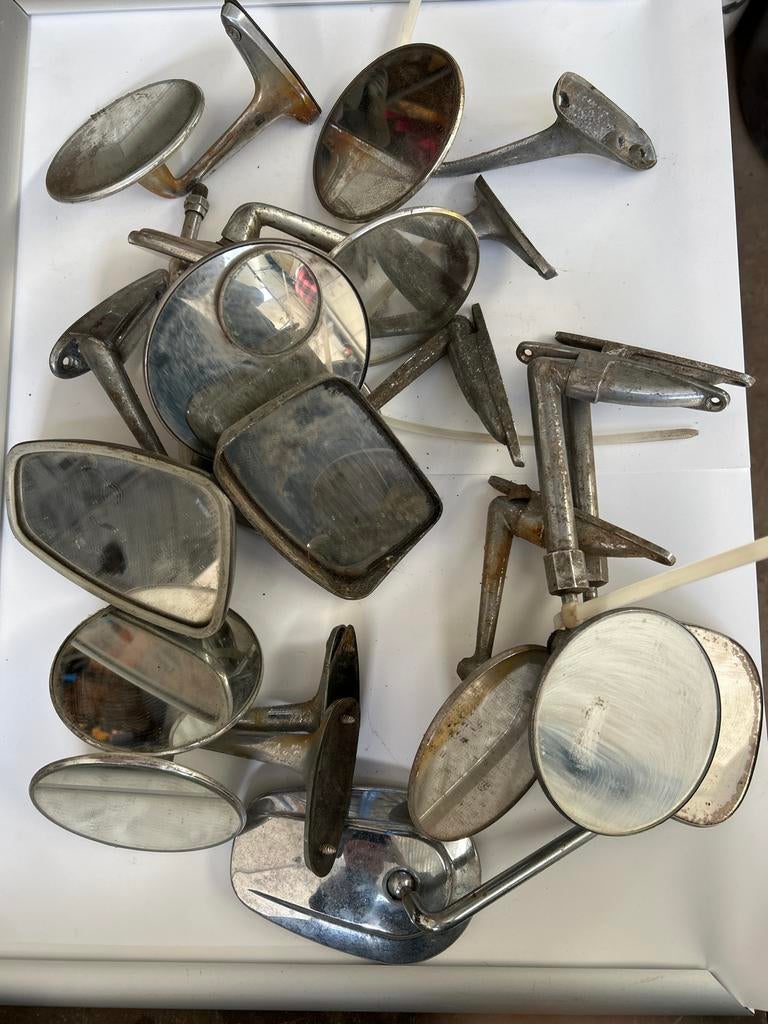 Diverse autospiegels - Oldtimer onderdelen, Ophalen of Verzenden, Gebruikt, Oldtimer onderdelen