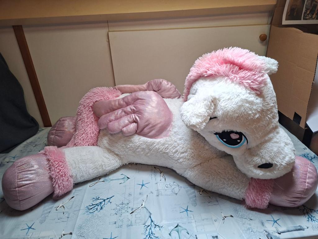 Grote eenhoorn knuffel, Kinderen en Baby's, Speelgoed | Knuffels en Pluche, Ophalen, Overige typen