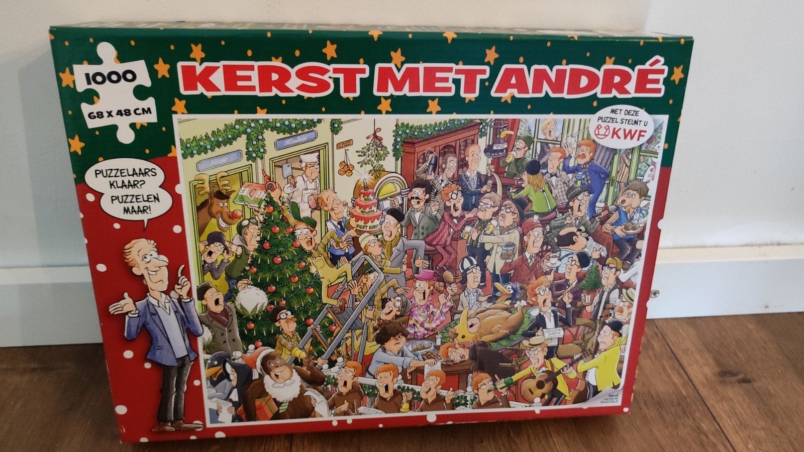 kerst met Andre 1000 stukjes, Ophalen, 500 t/m 1500 stukjes, Zo goed als nieuw