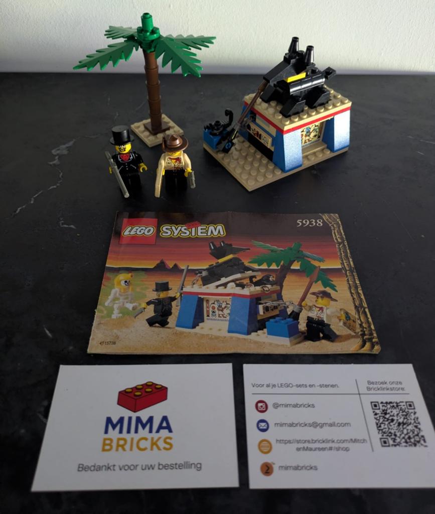 LEGO System 5938 Oasis Ambush - Complete set met boekje, Ophalen of Verzenden, Lego, Lego, Lego