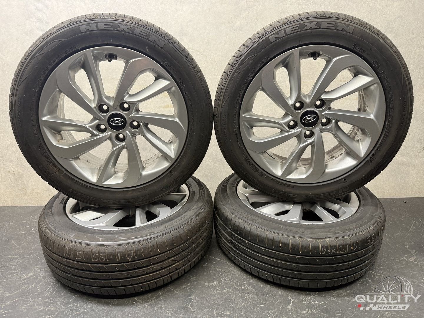 2x 17” Kia Niro, Optima, Soul, Hyundai Kona, Velgen + Banden, -, -, Banden en Velgen, 17 inch