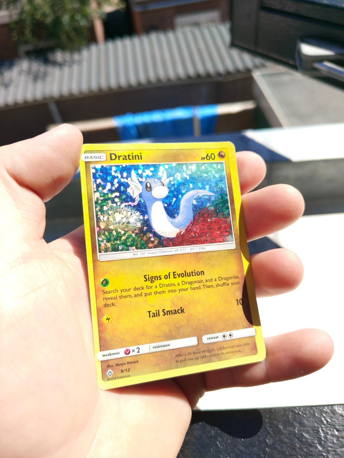 Pokémon Kaart Dratini (Basic, HP60), Ophalen of Verzenden, Zo goed als nieuw, Losse kaart