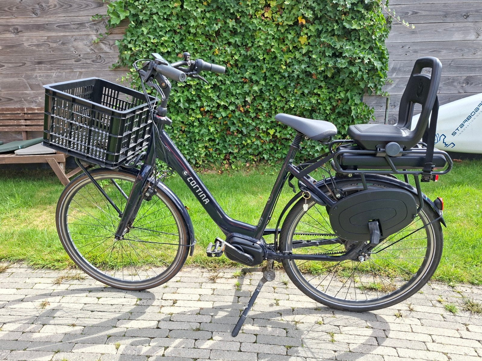 Cortina E- common Family Riemaandrijving. Nwe motor! 750Wh, Ophalen, 50 km per accu of meer, Cortina