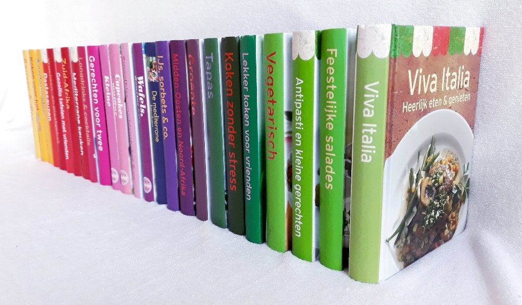 25 kleine kookboeken NIEUW, Boeken, Nieuw, Europa, Tapas, Hapjes en Dim Sum, Ophalen of Verzenden