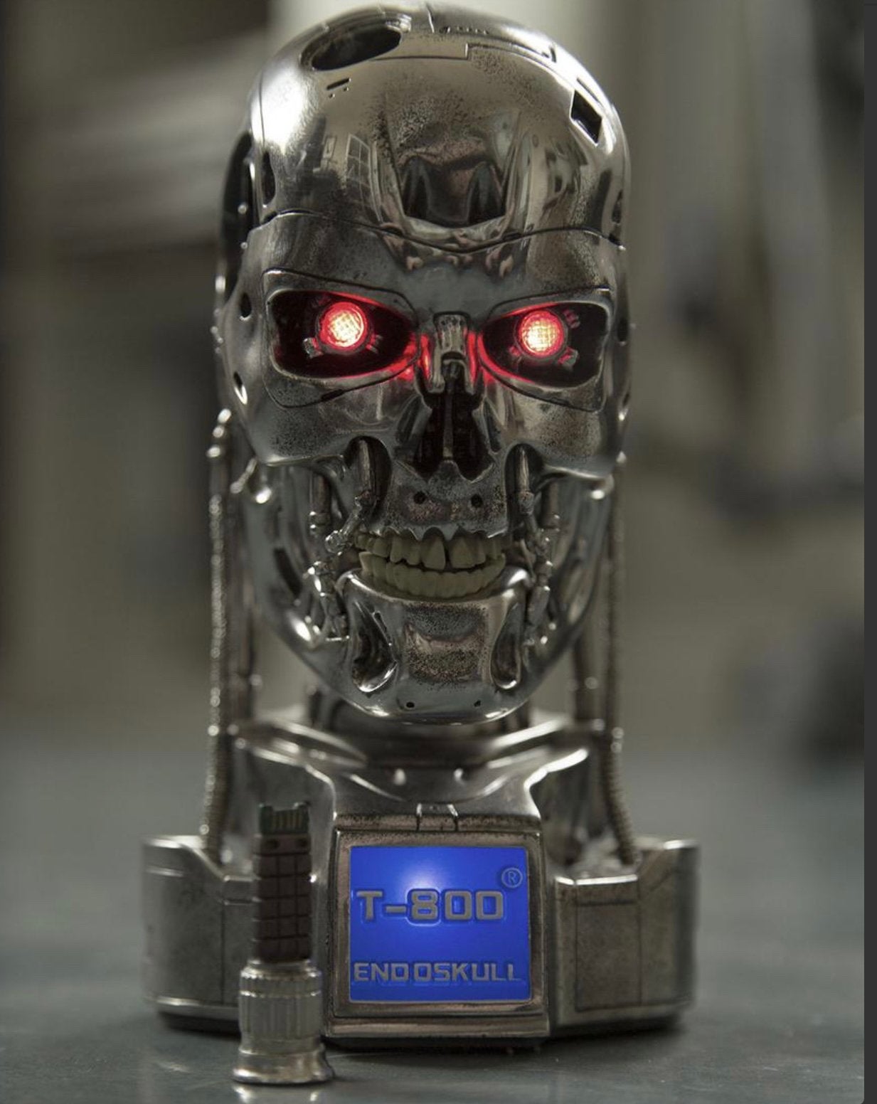 HCG 1:2 Endoskeleton T800 Battle damaged bust Terminator, Ophalen, Zo goed als nieuw, Fantasy