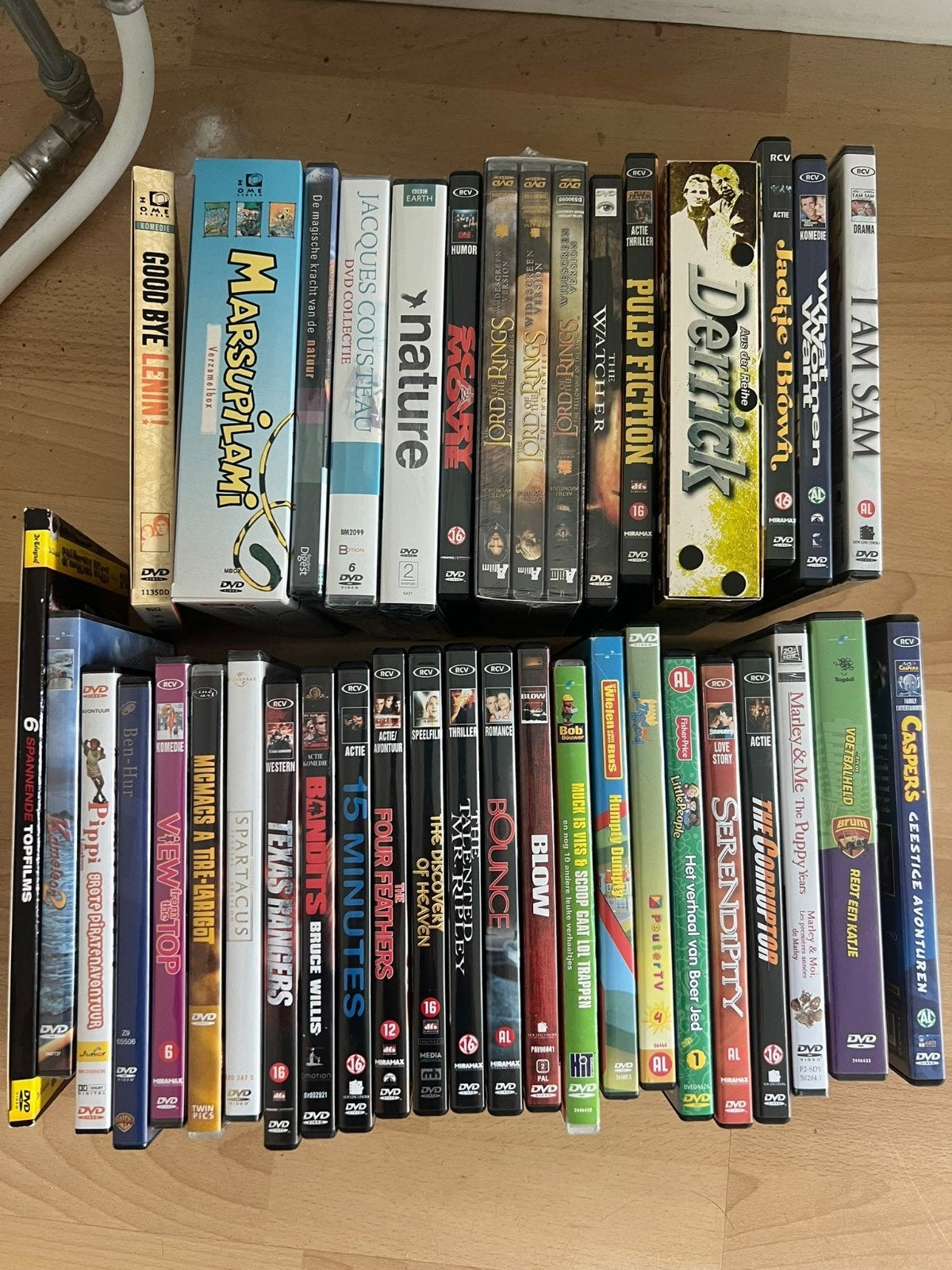 Partij van ongeveer 40 dvd’s

Partij met ongeveer 50 verschi, Alle leeftijden, Ophalen, Gebruikt, Overige genres