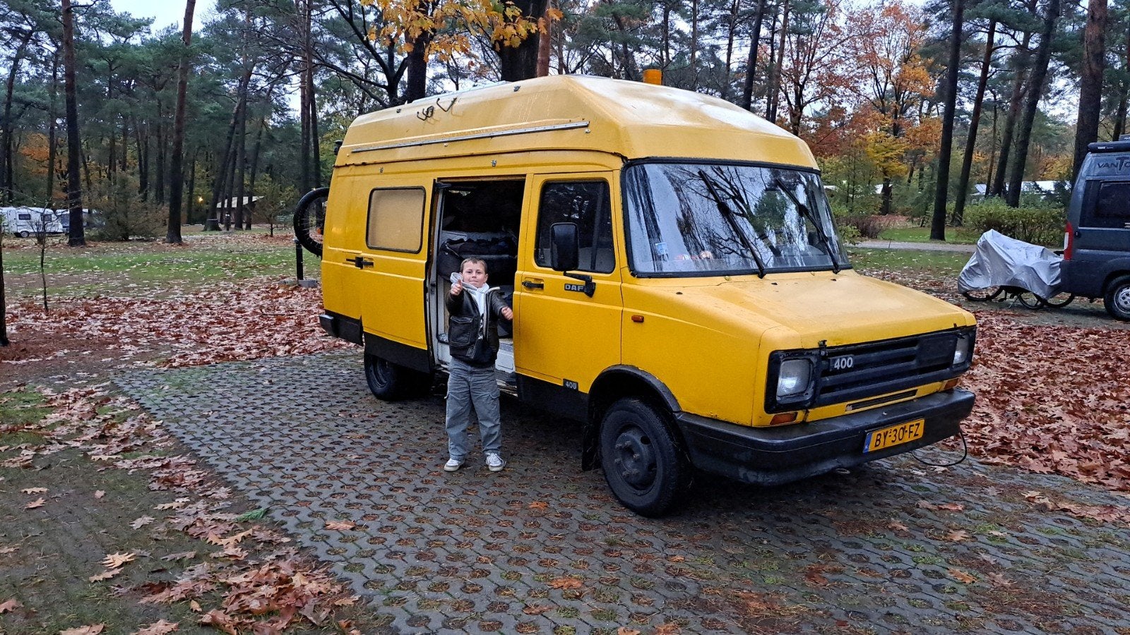 camper daf 400 1987, Caravans en Kamperen, Campers, Particulier, Buscamper of Camperbus
