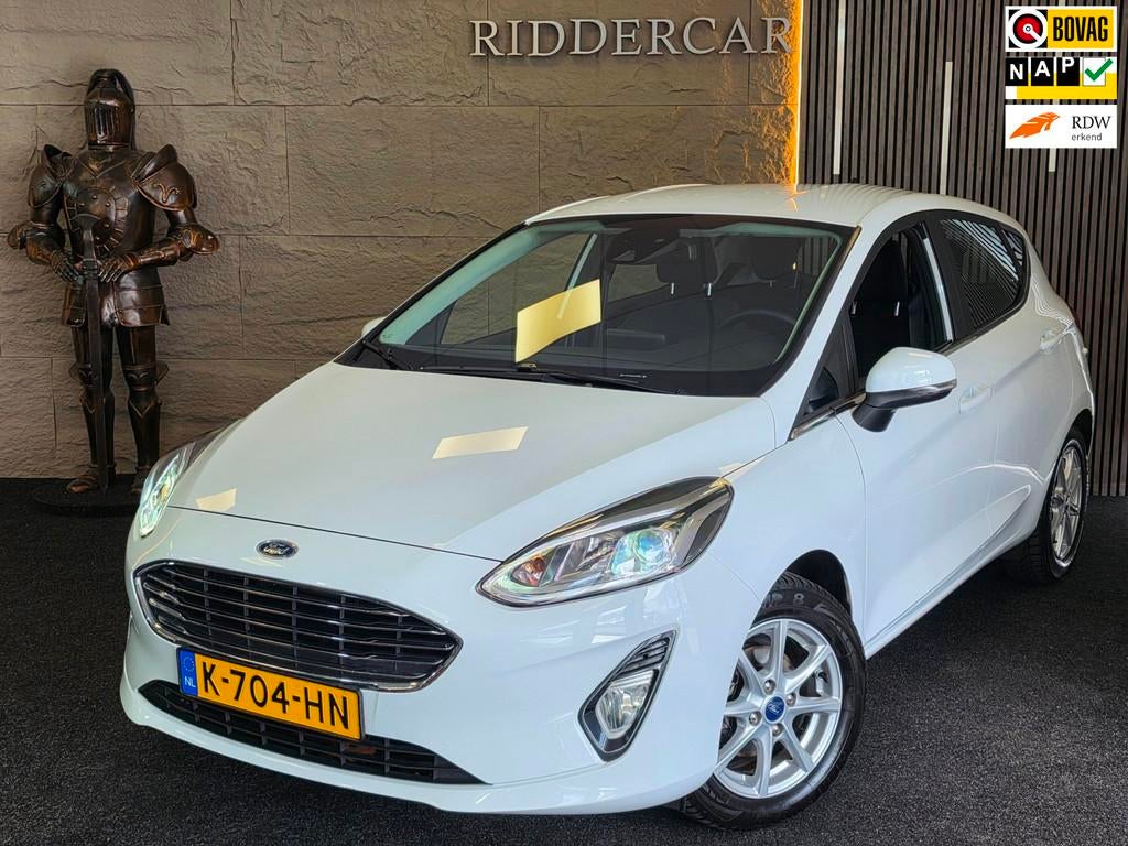 Ford Fiesta 1.0 EcoBoost Titanium|GARANTIE|AUTOMAAT|NAP|LED|, 125 pk, Gebruikt, Bedrijf, LED verlichting