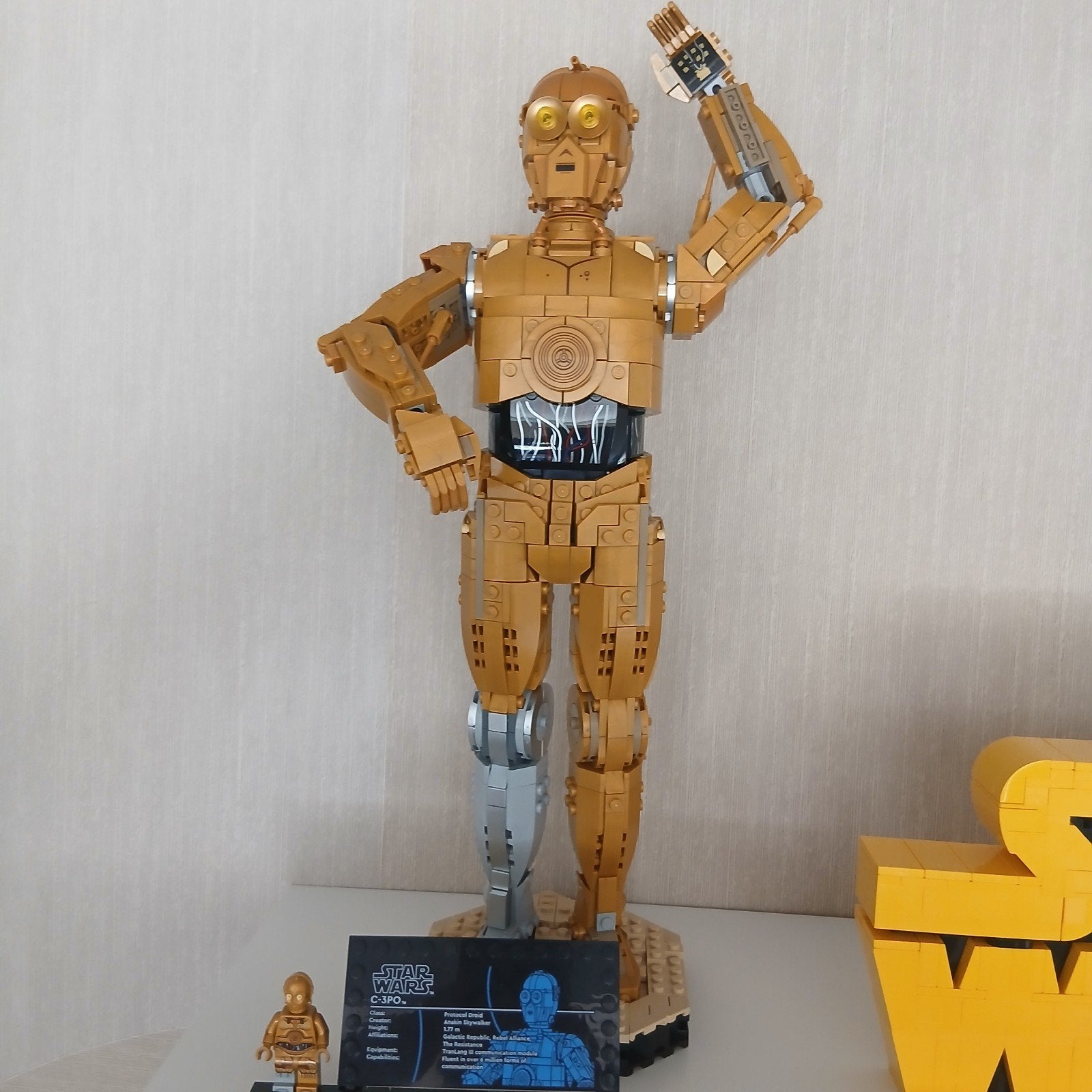 LEGO Star Wars C-3PO Droid Bouwset (75308), Ophalen of Verzenden, Zo goed als nieuw, Overige merken