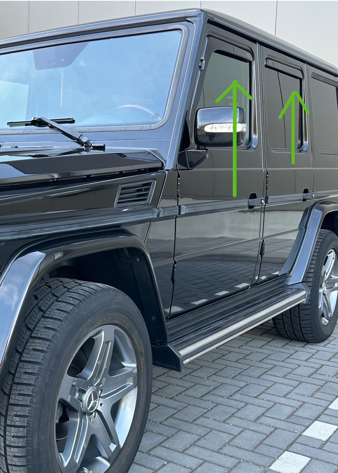 Zijwindschermen Mercedes Benz G-Klasse W463 - Nieuw Heko, Ophalen of Verzenden, Nieuw, Mercedes-Benz