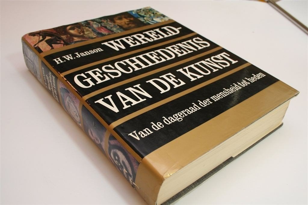 Wereldgeschiedenis Kunst — Dik Standaardwerk van Janson, Ophalen of Verzenden, Gelezen