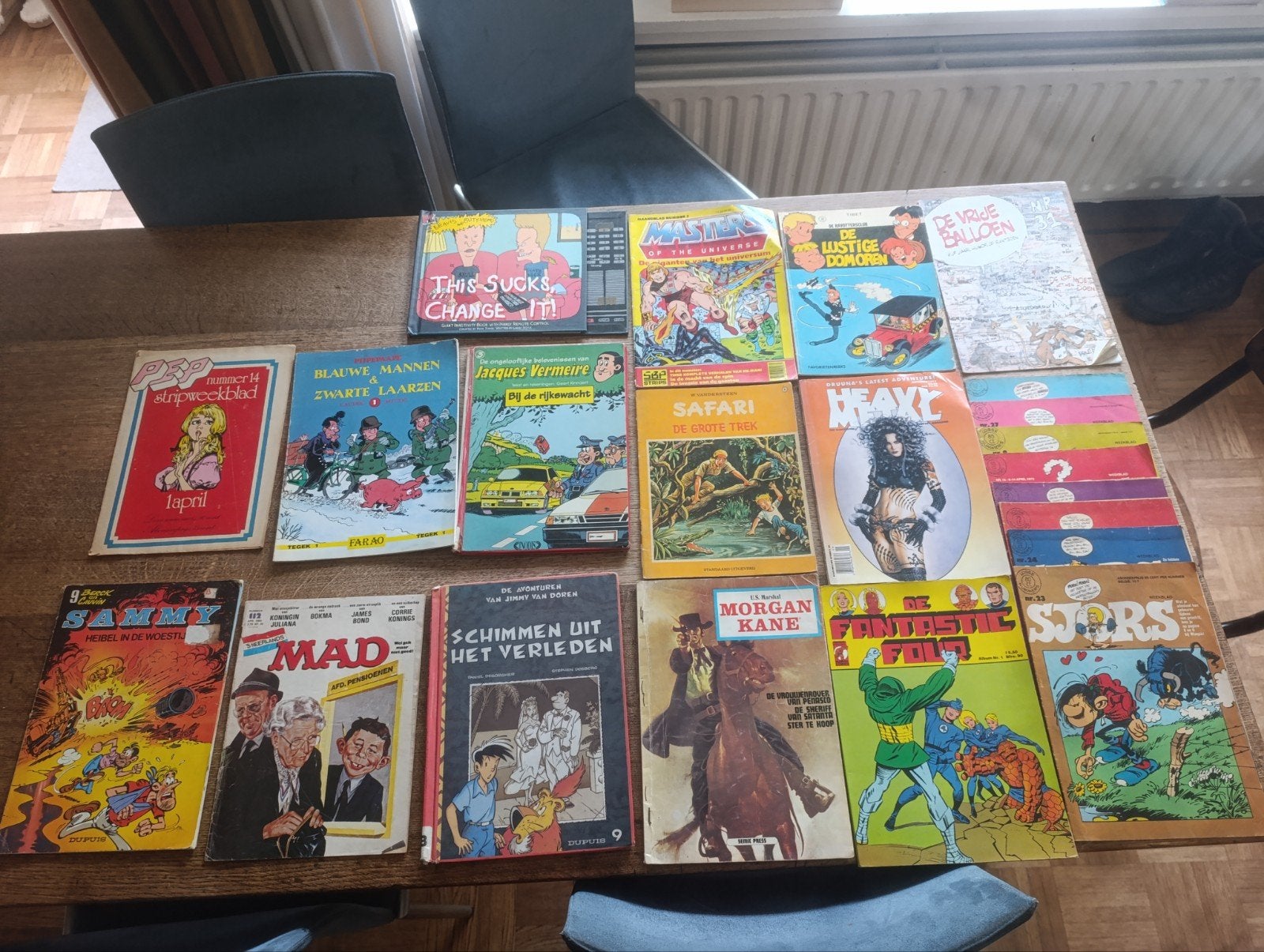Diverse stripboeken collectie - Verschillende genres, Boeken, Meerdere stripboeken, Ophalen of Verzenden, Gelezen
