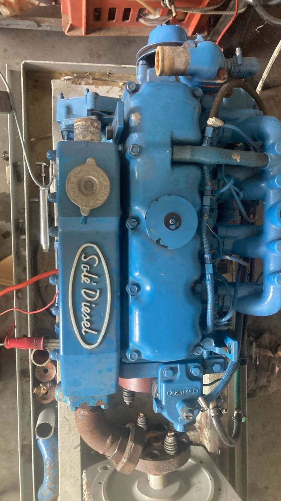 Mitsubishi k4m sole, Ophalen, Gebruikt, Dieselmotor