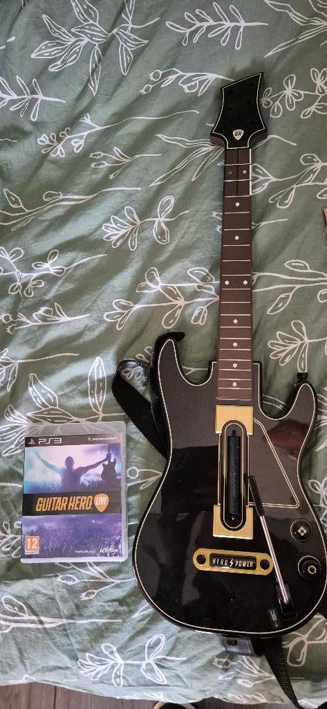 Ps3 Guitar Hero, Spelcomputers en Games, Muziek, 1 speler, Ophalen of Verzenden, Zo goed als nieuw