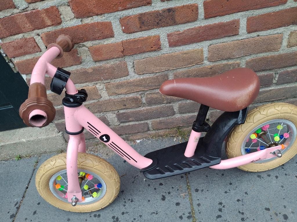 Loopfiets/meisjesfiets/fiets, Ophalen, Zo goed als nieuw, Loopfiets
