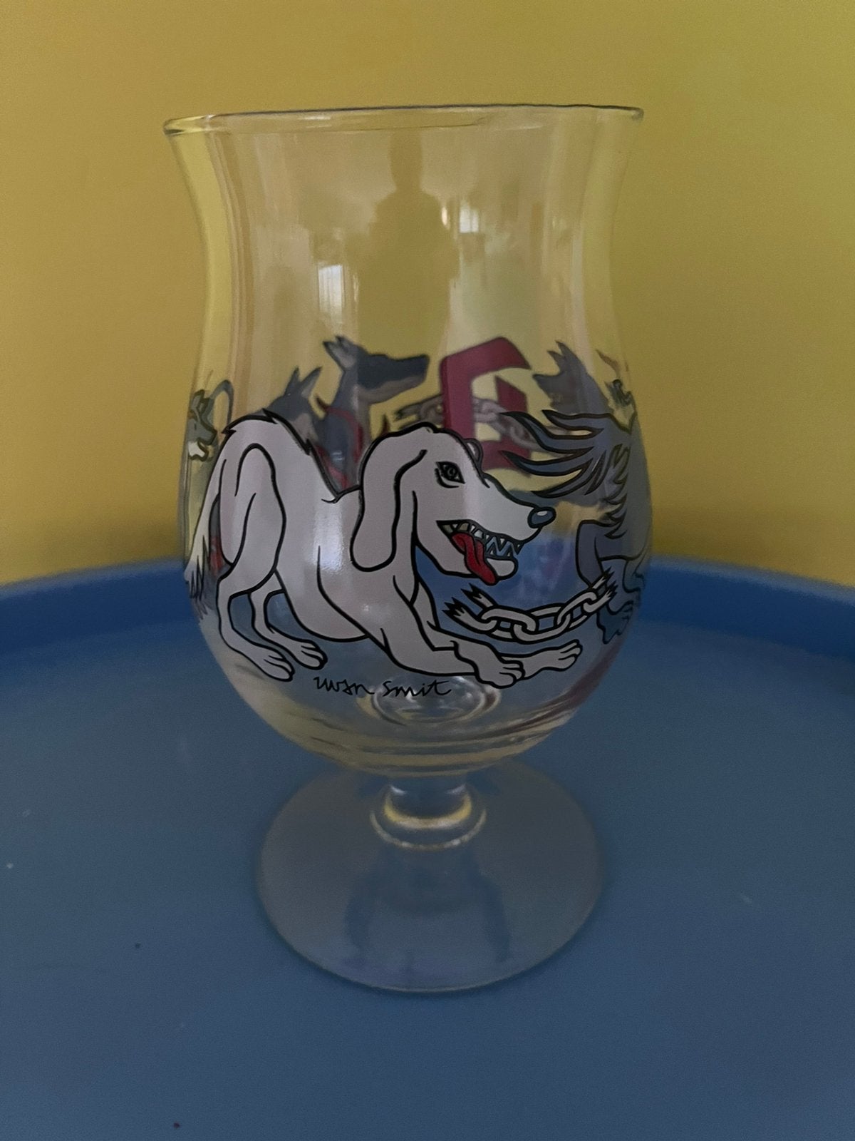 IWAN SMIT. —  DUVEL ART GLASS. —  LIMITED EDITION., Antiek en Kunst, Ophalen of Verzenden
