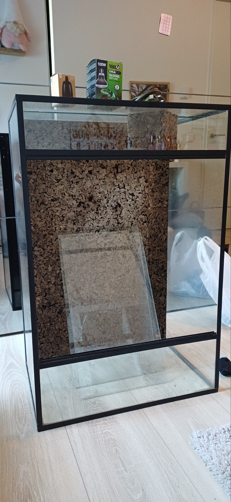 Terrarium  60x90x40, Ophalen