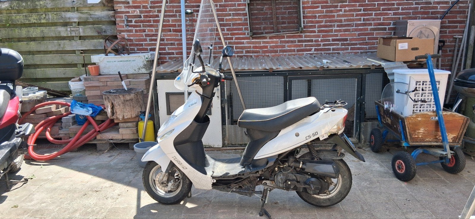 Turbho CS 50 scooter - Start niet, voor de handige Harry, Ophalen, Gebruikt, Maximaal 45 km/u, Turbho