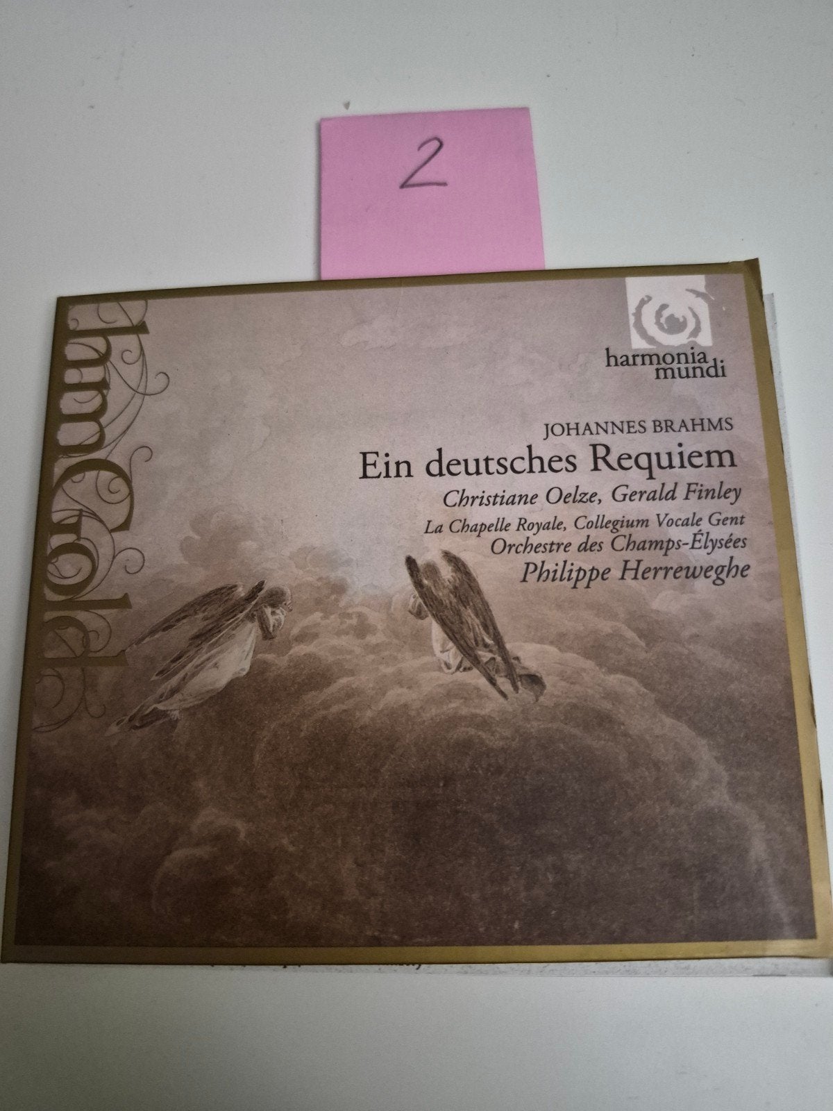 Johannes Brahms - Ein deutsches Requiem (CD), Inclusief boekje, Ophalen of Verzenden, Zo goed als nieuw, Romantiek
