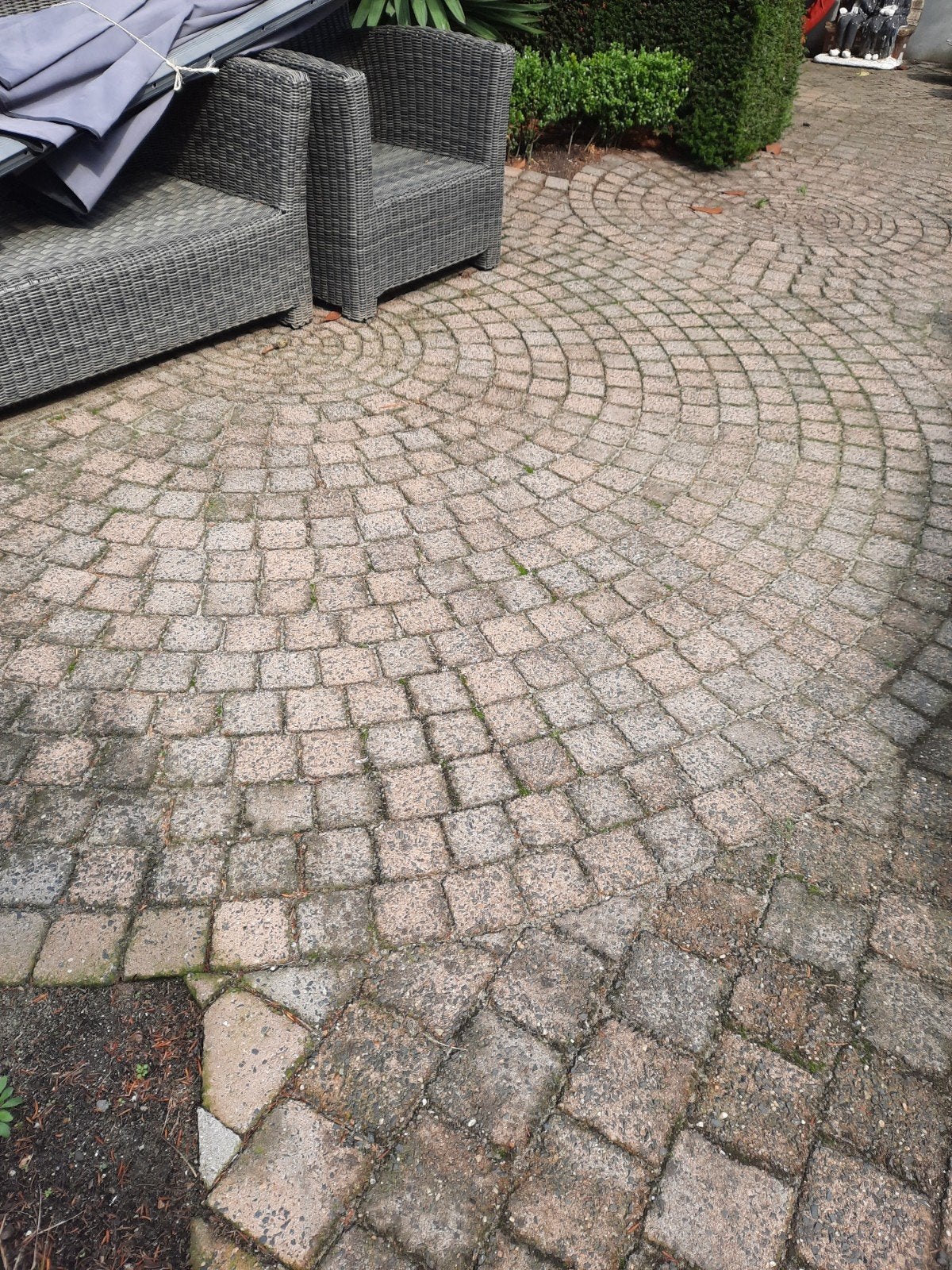 getrommelde betonstraatstenen, Tuin en Terras, Ophalen, Gebruikt, Beton, Klinkers