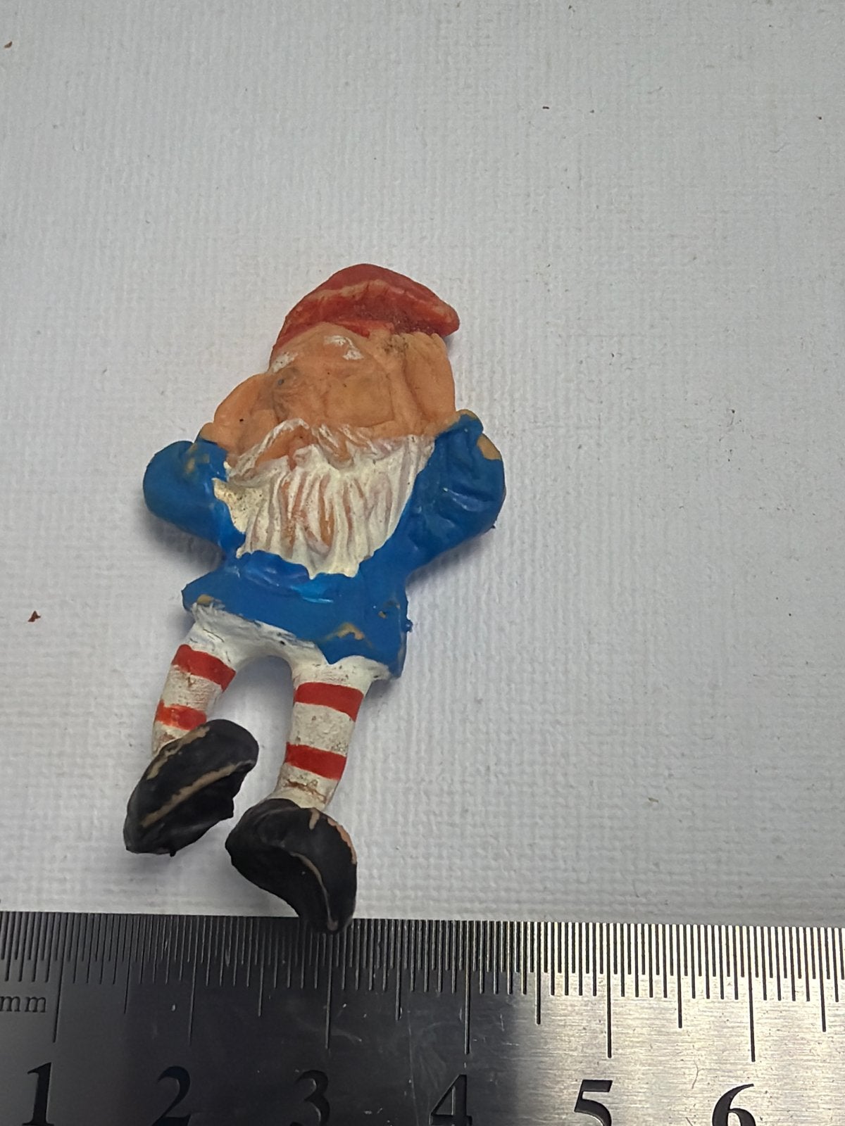 Vintage kabouter beeldje - decoratie, Ophalen of Verzenden, Gebruikt