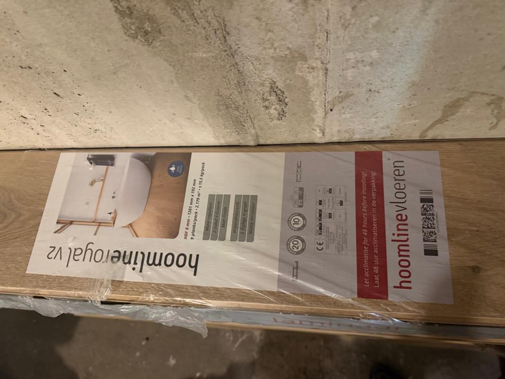 Hoomline Royal V2 Laminaat, 50 tot 150 cm, Nieuw, Ophalen of Verzenden, 10 m² of meer