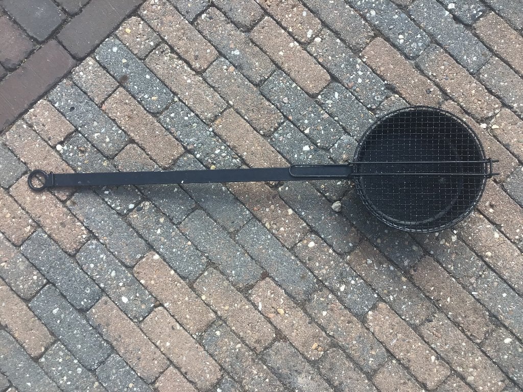 Barbecue popcorn pan, Ophalen, Gebruikt, Onbekend