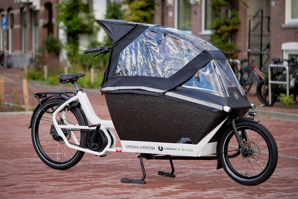 2024 Urban Arrow Family Cargo Line – GPS, 2x battery, 7500km, Gebruikt, 3 kinderen, Elektrisch, Ophalen