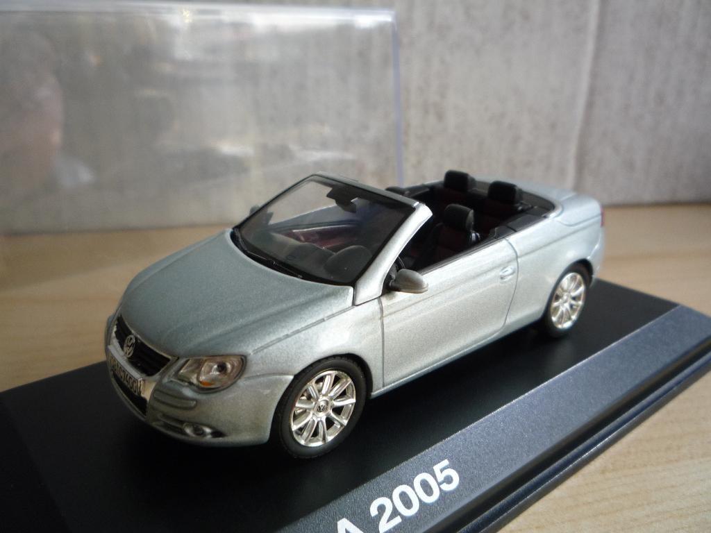 VW Volkswagen Eos CC IAA 2005 Norev 1:43, Ophalen of Verzenden, Zo goed als nieuw, Auto, Norev