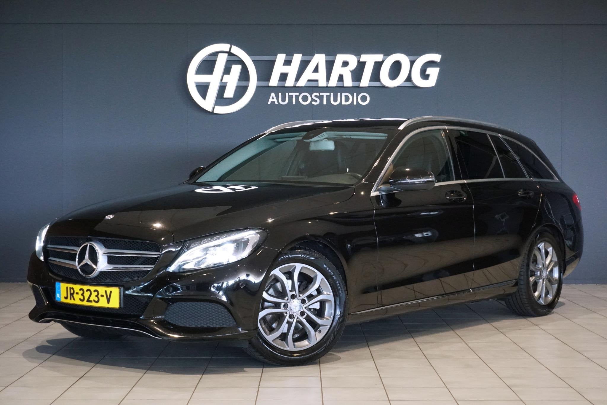 Mercedes-Benz C-klasse Estate 180 Prestige + TREKHAAK / LED, Auto's, Automaat, Achterwielaandrijving, Zwart, 1595 cc