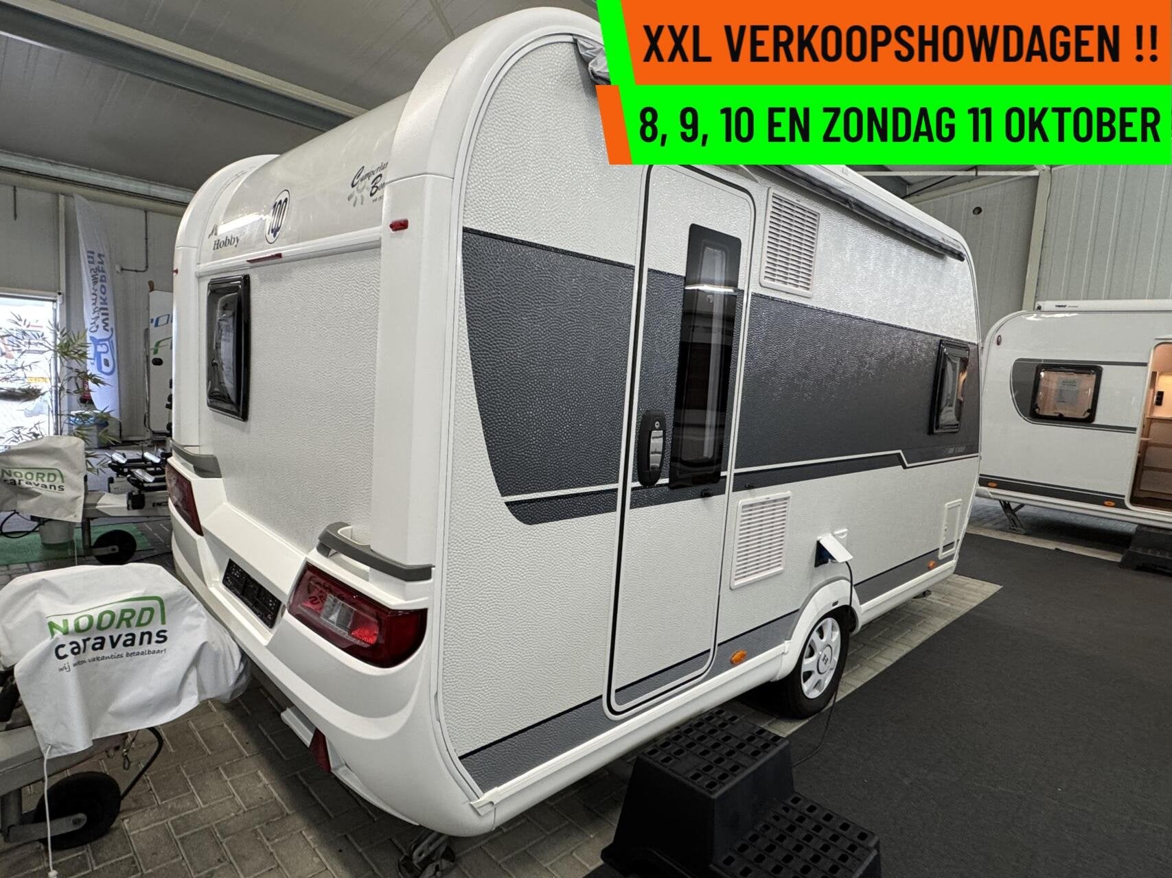 Hobby 400 SFE - XXL VERKOOPSHOW 8,9,10 & 11 OKT. 10-17 UUR, Hobby, Bedrijf, Treinzit, Tot en met 3