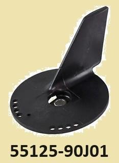 55125-90J01 Suzuki Trim tab voor DF60 tm 140 pk. € 14,95, Watersport en Boten, Accessoires en Onderhoud, Nieuw, Motor en Techniek