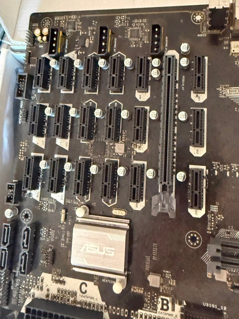 Asus B250 Mining expert moederbord, Ophalen of Verzenden
