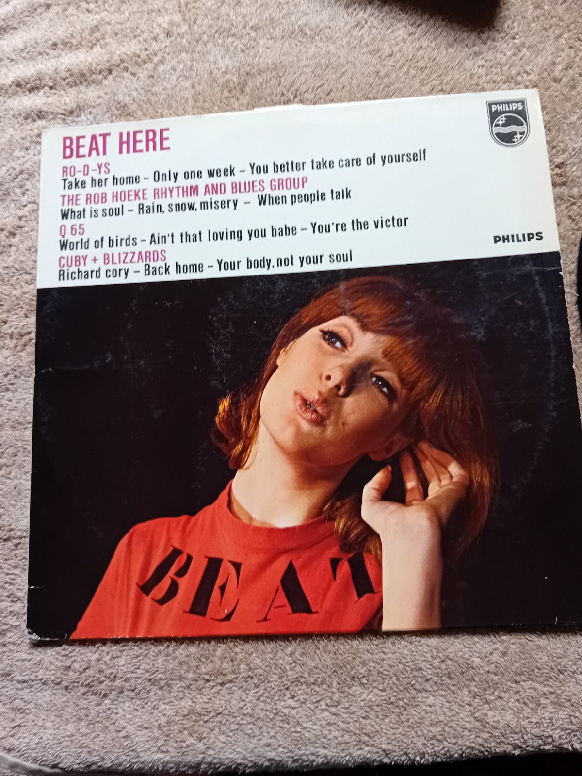 Beat Here - Diverse artiesten (LP, Pop, 1966), Ophalen, LP, Gebruikt, Pop