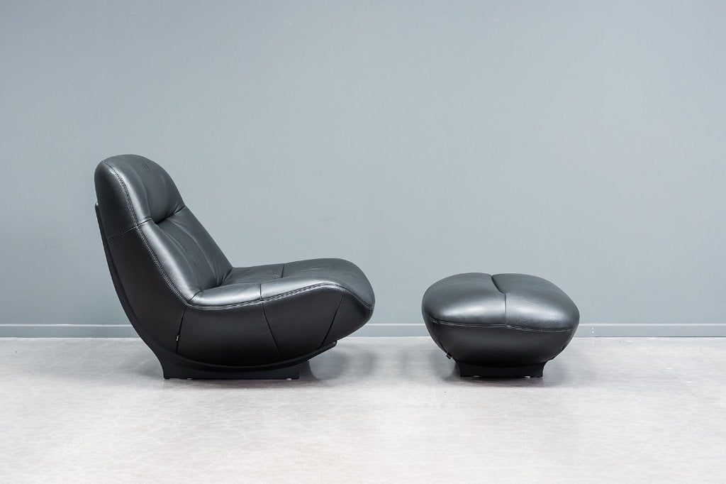 Manarola lounge chair + ottoman, Ophalen