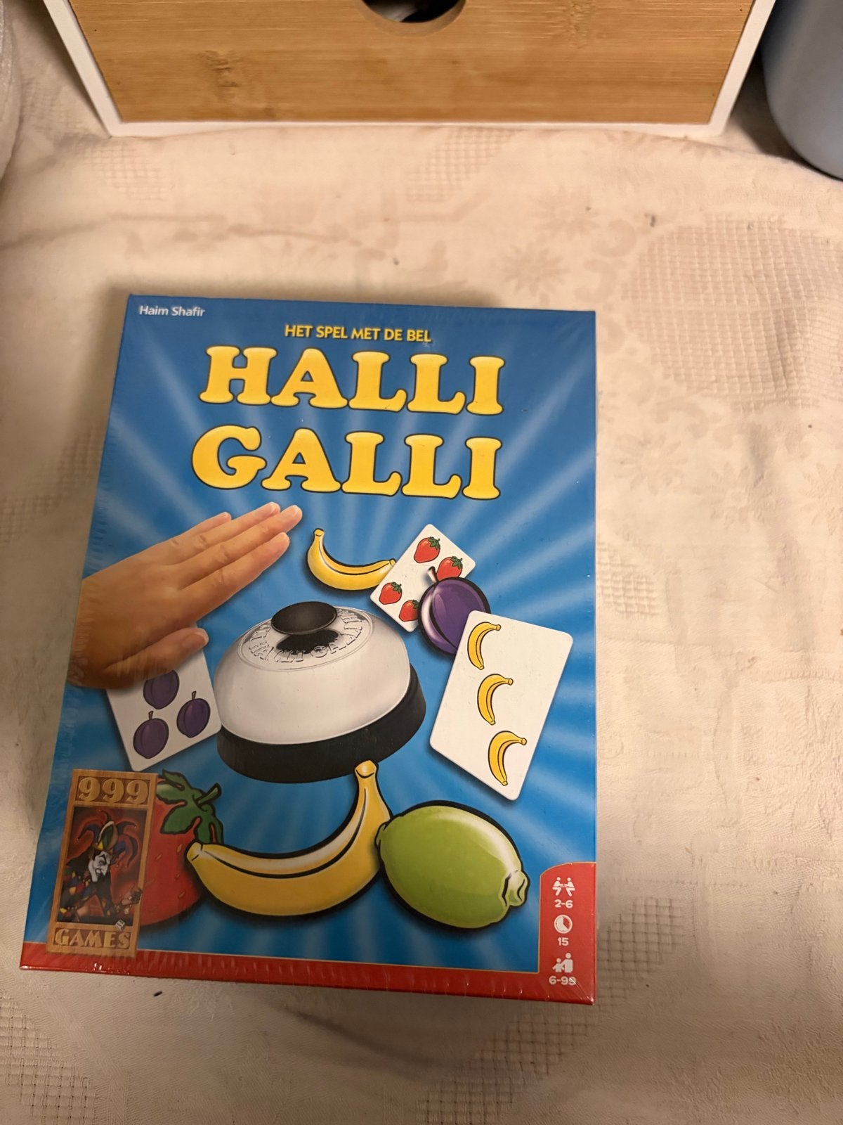 Halli Galli - Het snelle fruitspel met de bel, Een of twee spelers, Ophalen of Verzenden, Nieuw