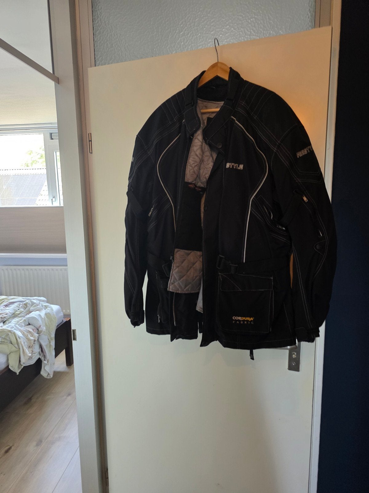 Restyle motorjas 4XL met uitneembare voering, Jas | textiel, Heren, Ophalen of Verzenden, Restyle