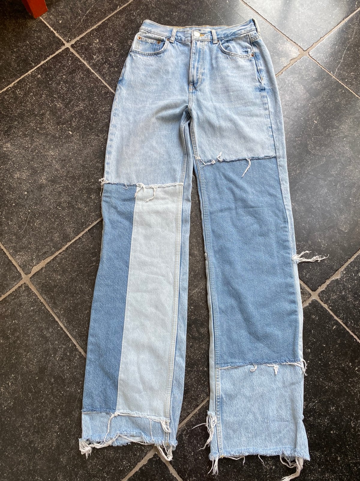 Originele spijkerbroek van Pull&Bear, Kleding | Dames, Ophalen of Verzenden, Zo goed als nieuw, Blauw, W28 - W29 (confectie 36)