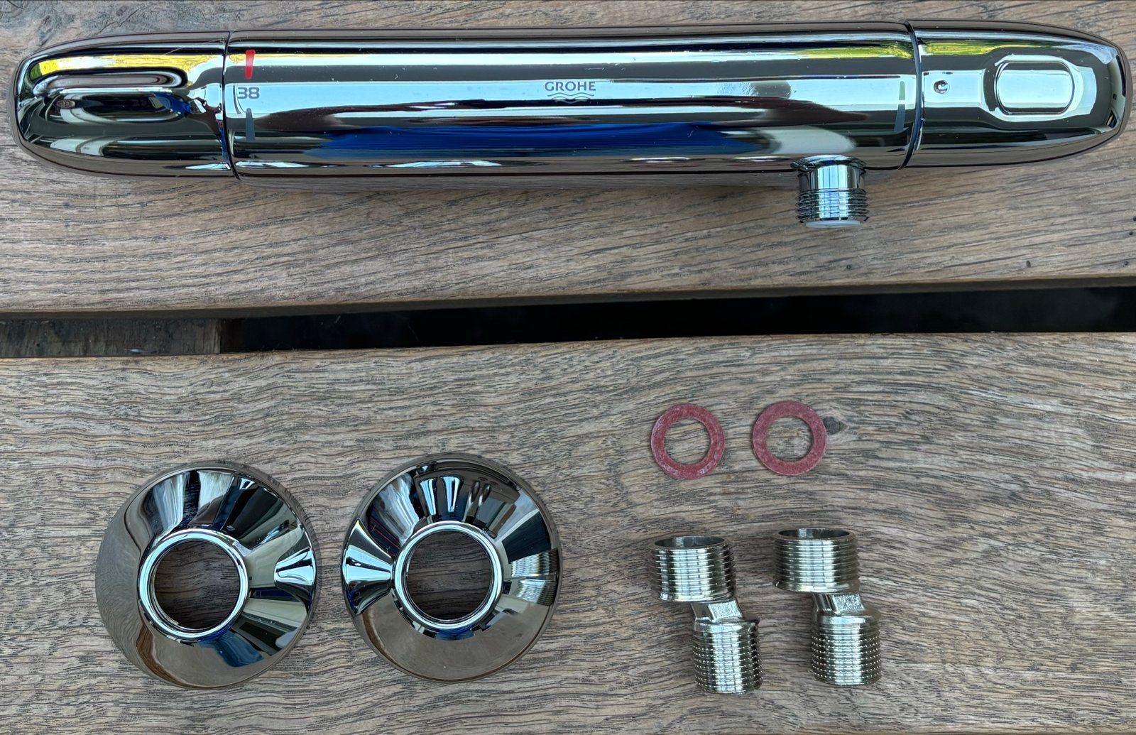 Grohe Grohtherm 1000 douchekraan, Ophalen of Verzenden, Nieuw, Chroom, Douche