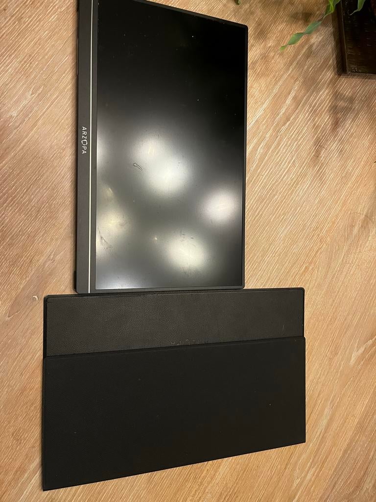 Arzopa A1 Gamut Portable Monitor  Inclusief extra HDMI kabel, Computers en Software, Monitoren, Gebruikt, HDMI, Full HD, Ingebouwde speakers