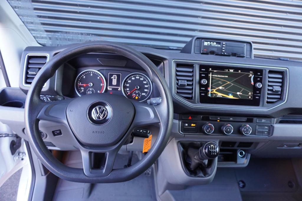 Volkswagen Crafter 35 177pk RWD L3H3/L2H2 3500kg Trekhaak Ap, Auto's, Gebruikt, 4 cilinders, Volkswagen, Wit