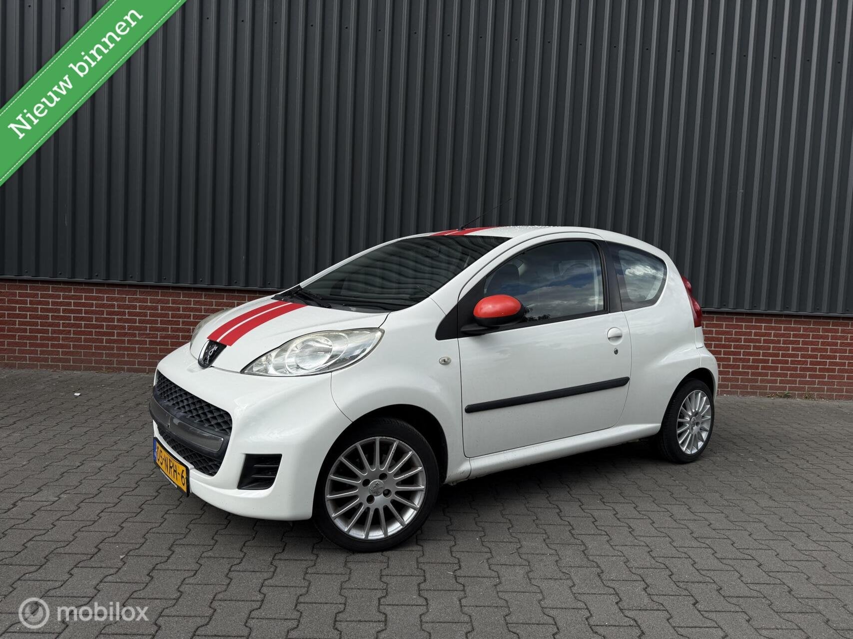 Peugeot 107 1.0-12V XS Airco EL Ramen Apk NL Auto 2010, Voorwielaandrijving, Euro 5, Stof, Gebruikt
