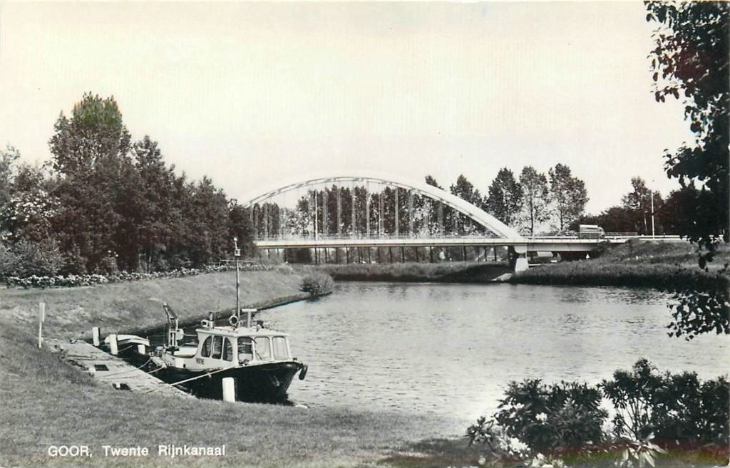 702-071-011 Goor Twente Rijnkanaal, Verzamelen, Verzenden, Voor 1920, Overijssel